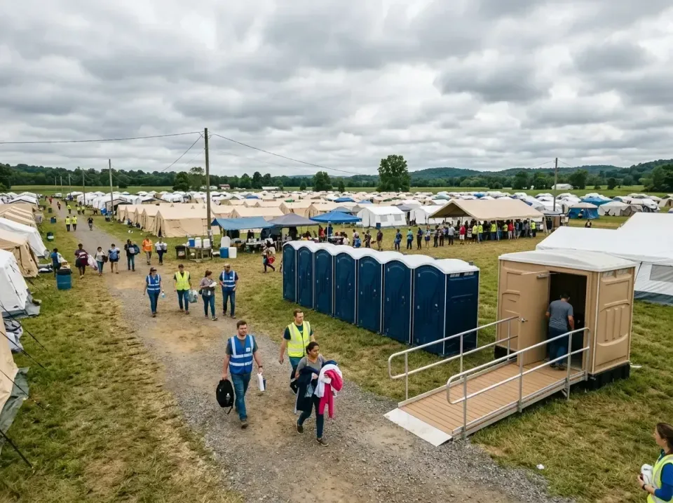 disaster-relief-camp-restrooms-010 — frequently asked questions, Dumpster & Portable Bathrooms Rental in Tara Hills, CA